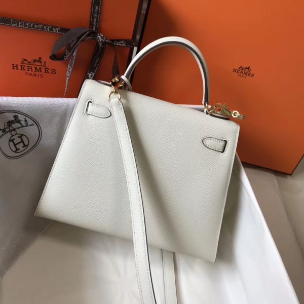 Hermes kelly bag white best sale