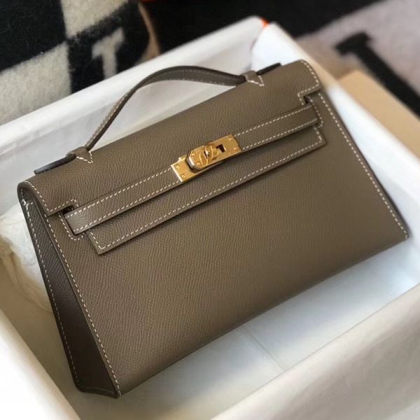 Hermes kelly taupe sale