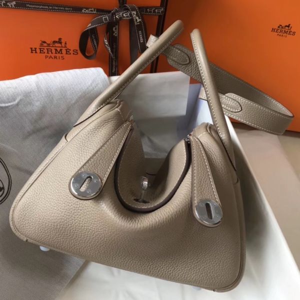 Hermes lindy elephant grey sale