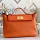 Hermes 24/24 29 Bag In Pink Clemence Calfskin