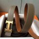 Hermes H Belt Buckle & Taupe Epsom 32 MM Strap 