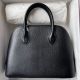 Hermes Bolide 1923 25 Handmade Bag In Black Chevre Mysore Leather