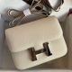 Hermes Constance 18 Handmade Bag In Craie Epsom Calfskin