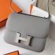 Hermes Constance 18 Handmade Bag in Gris Mouette Epsom Calfskin