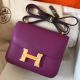 Hermes Constance 18 Handmade Bag In Cyclamen Epsom Leather