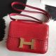 Hermes Constance 24 Handmade Bag In Braise Niloticus Crocodile