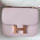 Hermes Constance 1-18 Mirror Bag In Mauve Pale Chevre Mysore Leather