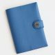 Hermes R.M.S Passport Holder in Blue France Evercolor Calfskin