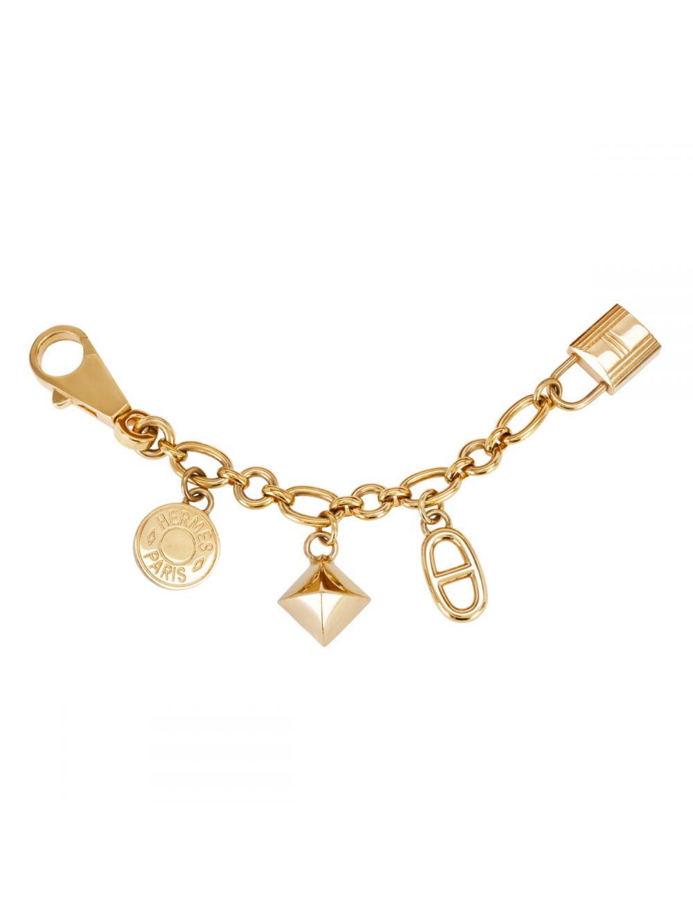 Hermes, Accessories, Hermes Breloque Olga Bag Charm Gold