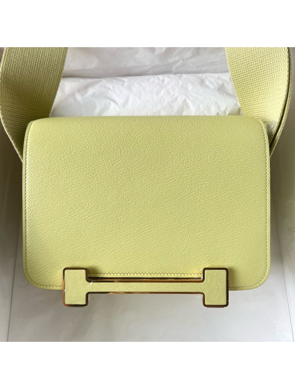 Hermes Gold Kelly Depeches 36 Evercolor Bag – The Closet