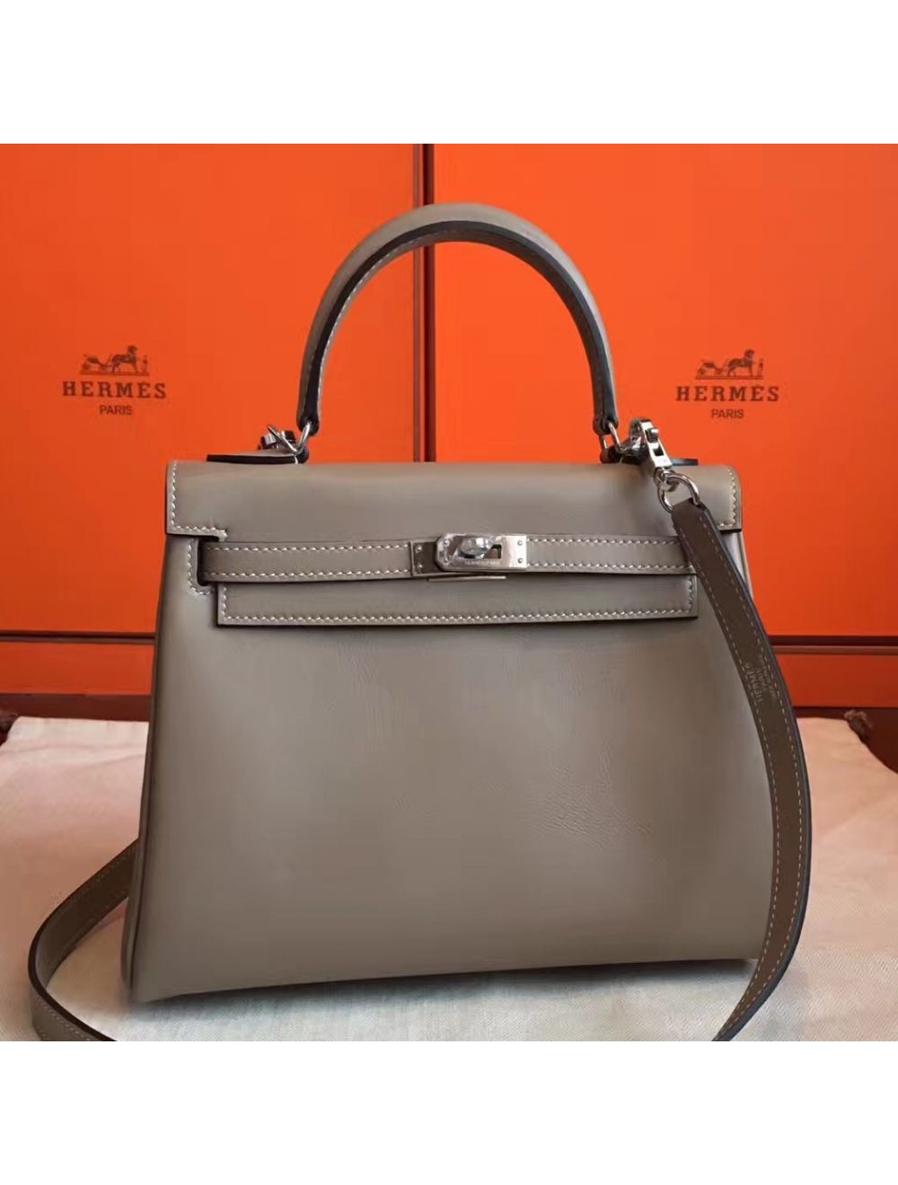 Replica Hermes Birkin 30 Retourne Handmade Bag In Black Ostrich Leather