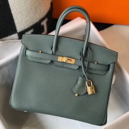 Hermes Vert Amande Epsom Mini Kelly II 20 cm Bag Pochette Clutch