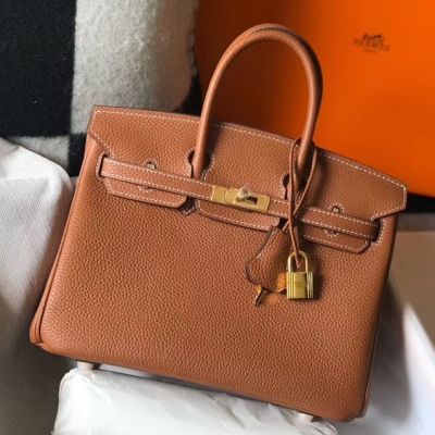 Replica Hermes Mini Sac Roulis 18cm Bag In Brown Evercolor Calfskin