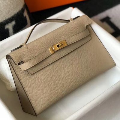 Hermes Bag Garden Party 36 Bag Etoupe / Clemence Leather Palladium New –  Mightychic