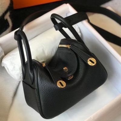 Privé Porter - Super rare Hermès Kelly Pochette in black Epsom