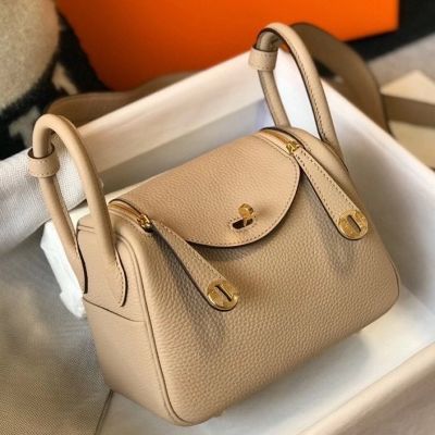Hermes Evelyne III 29 PM Bag In Craie Clemence Leather 